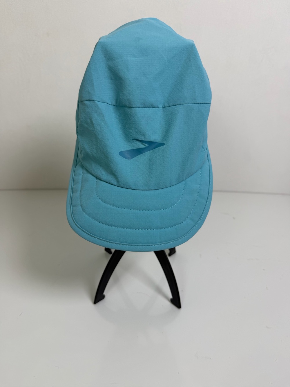 Brooks Lightweight Packable Running Hat Aqua OSFA NWT Unisex Cap Trail Hiking